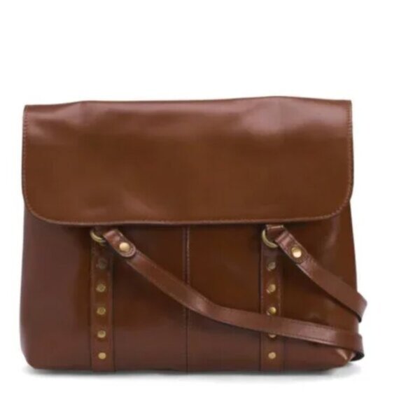PATRICIA NASH Tan Heritage Leather Amersham Multi Pocket Messenger Bag - Picture 4 of 15